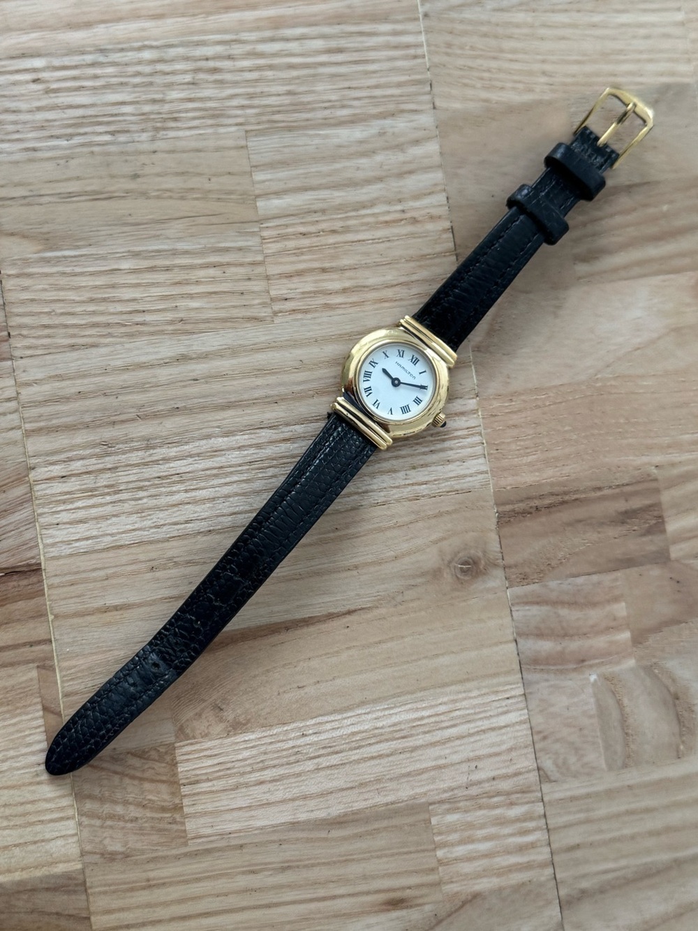 Hamilton Registered Edition Vintage Rare Ladies Watch White Dial Hold Case - Picture 6 of 13